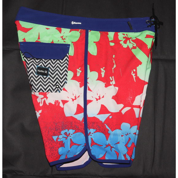 Hurley Men's Board Shorts Swim Trunks Surf Size 32 - Picture 4 of 7